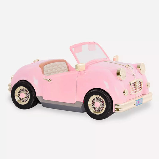 Our Generation In the Driver Seat Cruiser - Pink Convertible for 18" Dolls