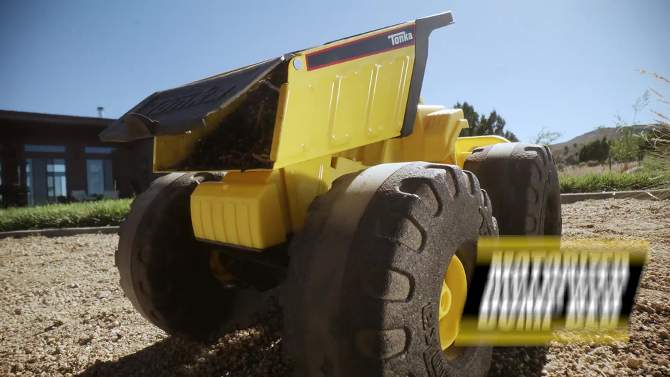 New Tonka RC Mighty Monster Dump & Plow Truck