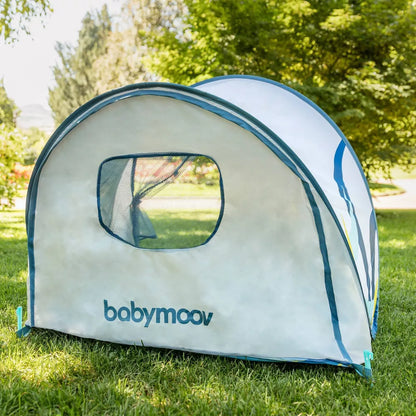 Babymoov Anti-UV Tropical Resistant Portable Pop-Up Sun Shelter Play Tent with Carry Bag