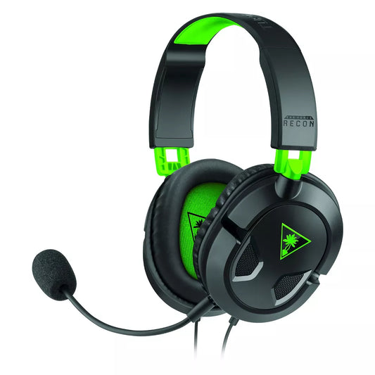 New Turtle Beach Recon 50X Stereo Gaming Headset for Xbox One/Series X|S - Black/Green