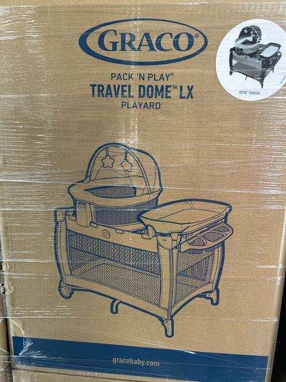 Graco Pack 'n Play Travel Dome DLX Playard - w/ Raised Dome (Astin)