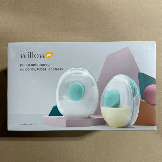 New - Willow Go Wearable Double Electric Breast Pump Kit