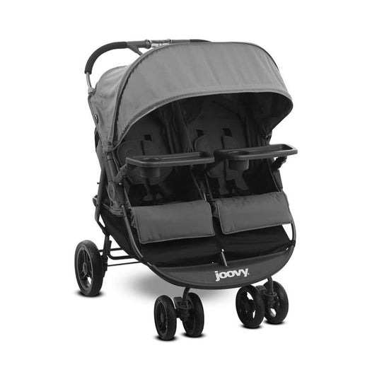 Joovy Scooter X2 Side-by-Side Double Stroller (Charcoal)