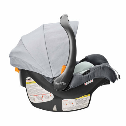 New Chicco KeyFit 30 Cleartex Infant Car Seat (Slate)