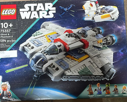 New LEGO Star Wars: Ahsoka Ghost & Phantom II, 75357