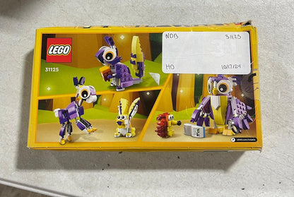 New LEGO Creator 3 in 1 Fantasy Forest Creatures 31125