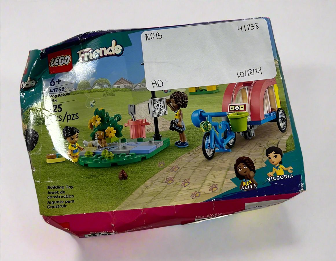 New LEGO Friends Dog Rescue Bike Building Set 41738