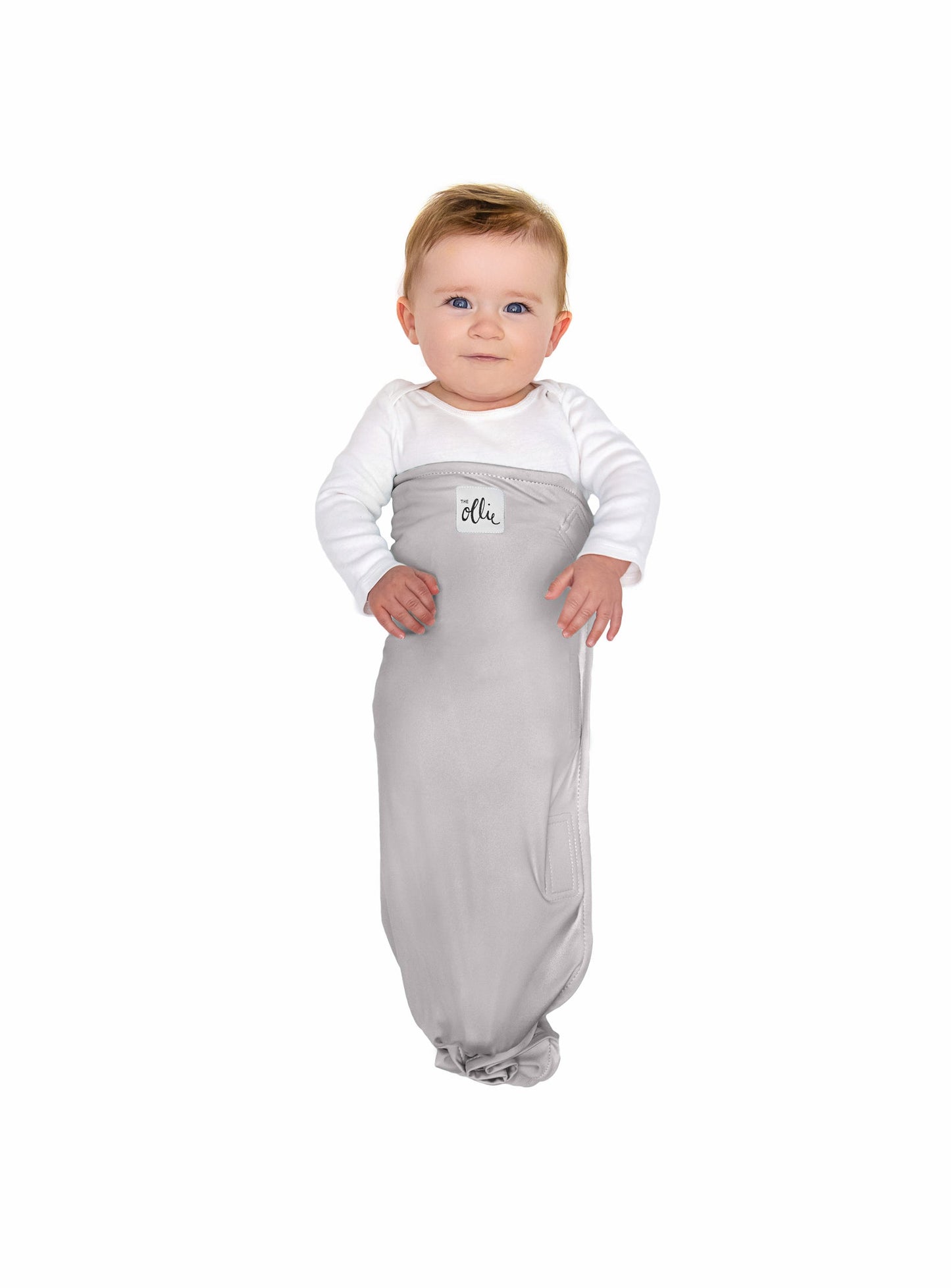 New - The Ollie World Swaddle - Stone
