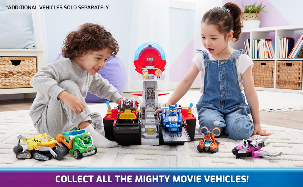 New Paw Patrol: The Mighty Movie, Aircraft Carrier HQ Playset