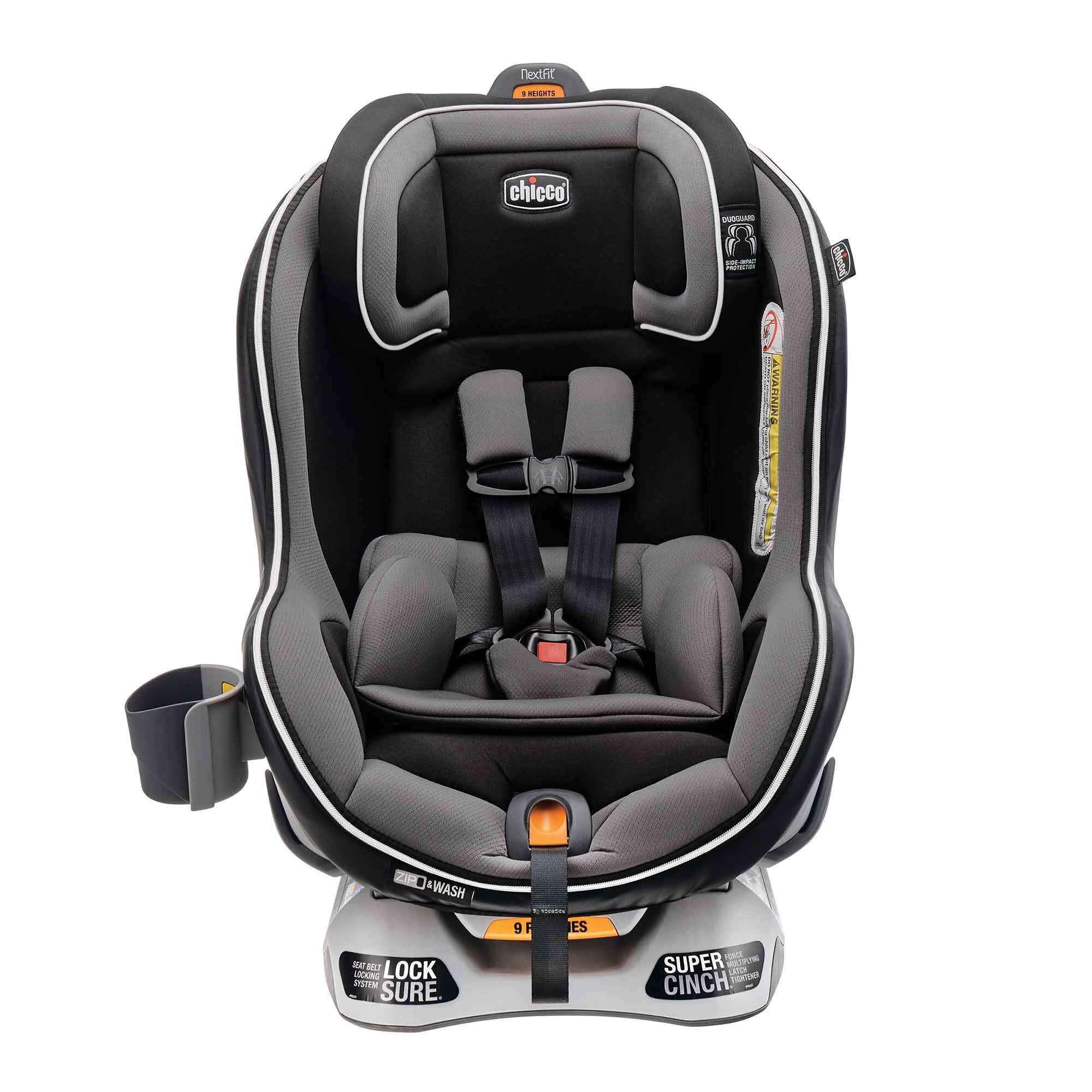 New Chicco NextFit Zip Convertible Car Seat Carbon Kidsy