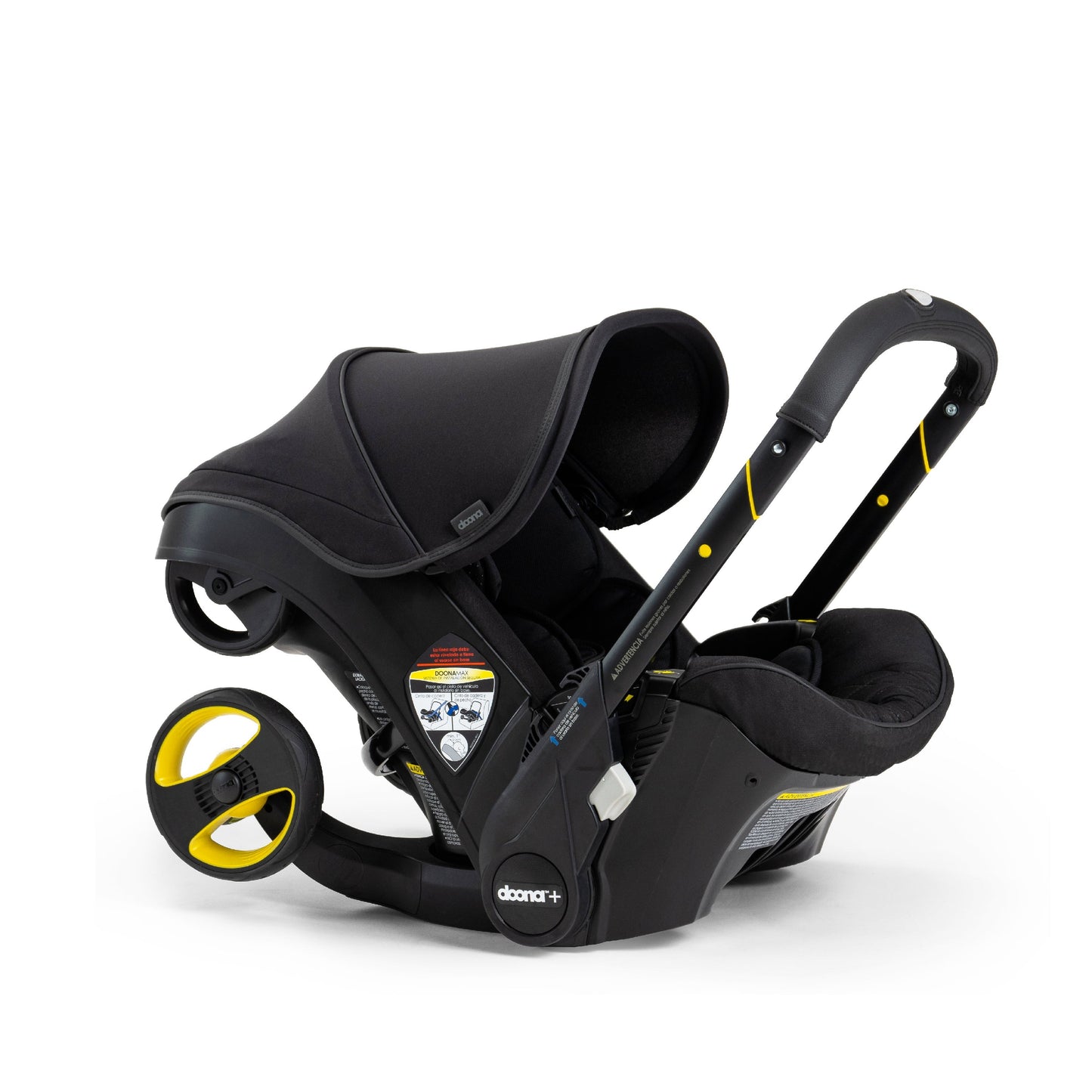 Open Box Doona Infant Car Seat and Stroller - Midnight Edition