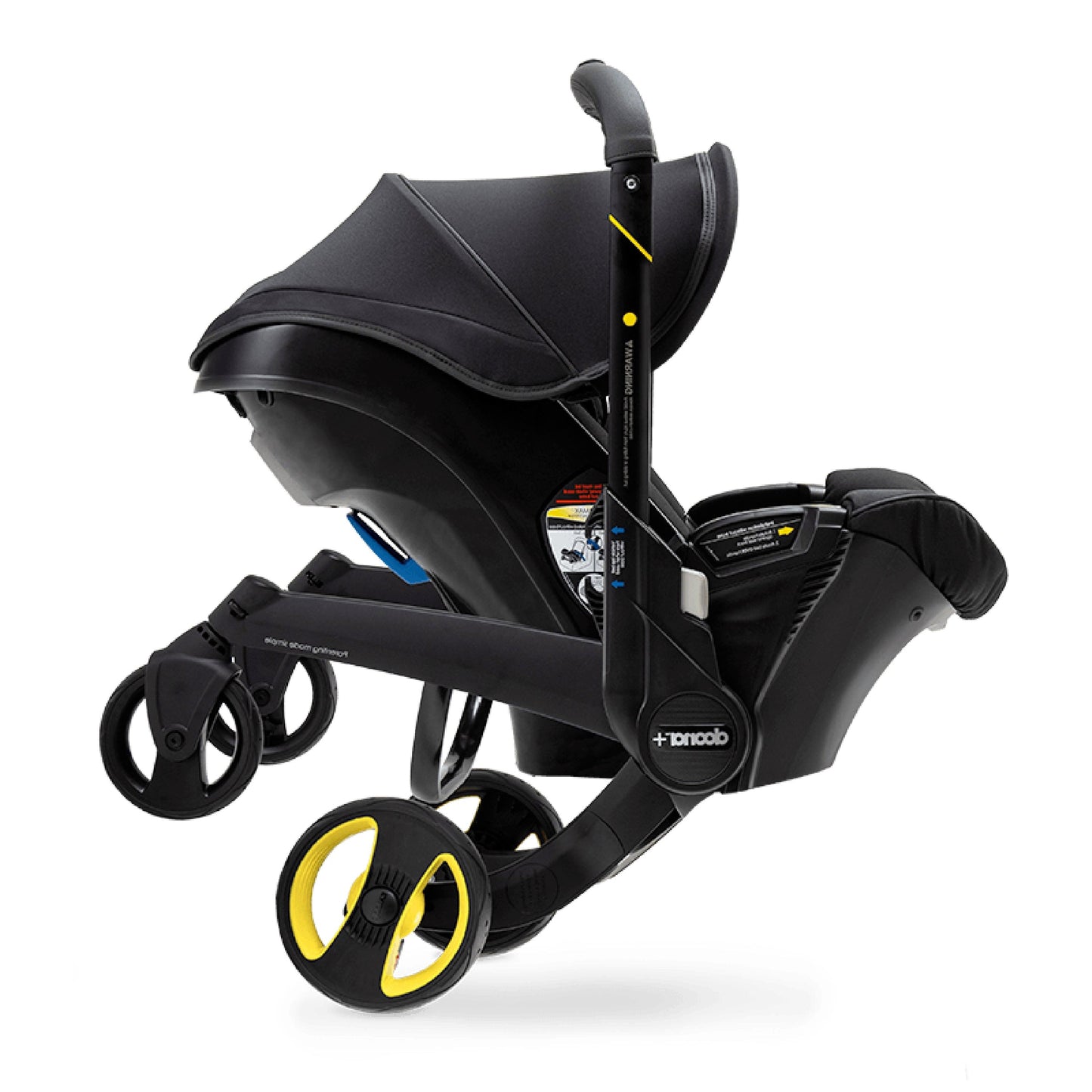 Doona Infant Car Seat and Stroller - Midnight Edition