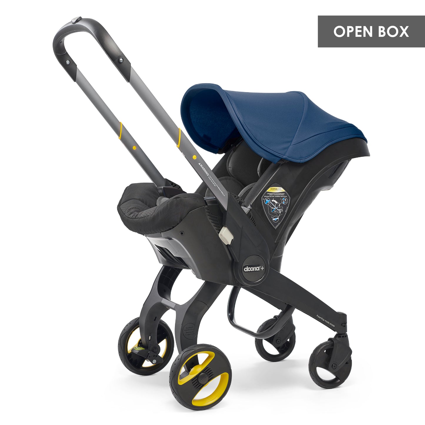 Open Box Doona Infant Car Seat and Stroller (Royal Blue)
