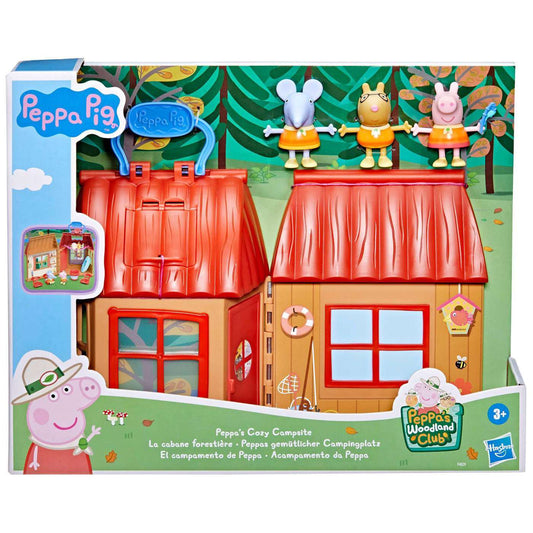 New Peppa Pig Cozy Campsite Mini Figures