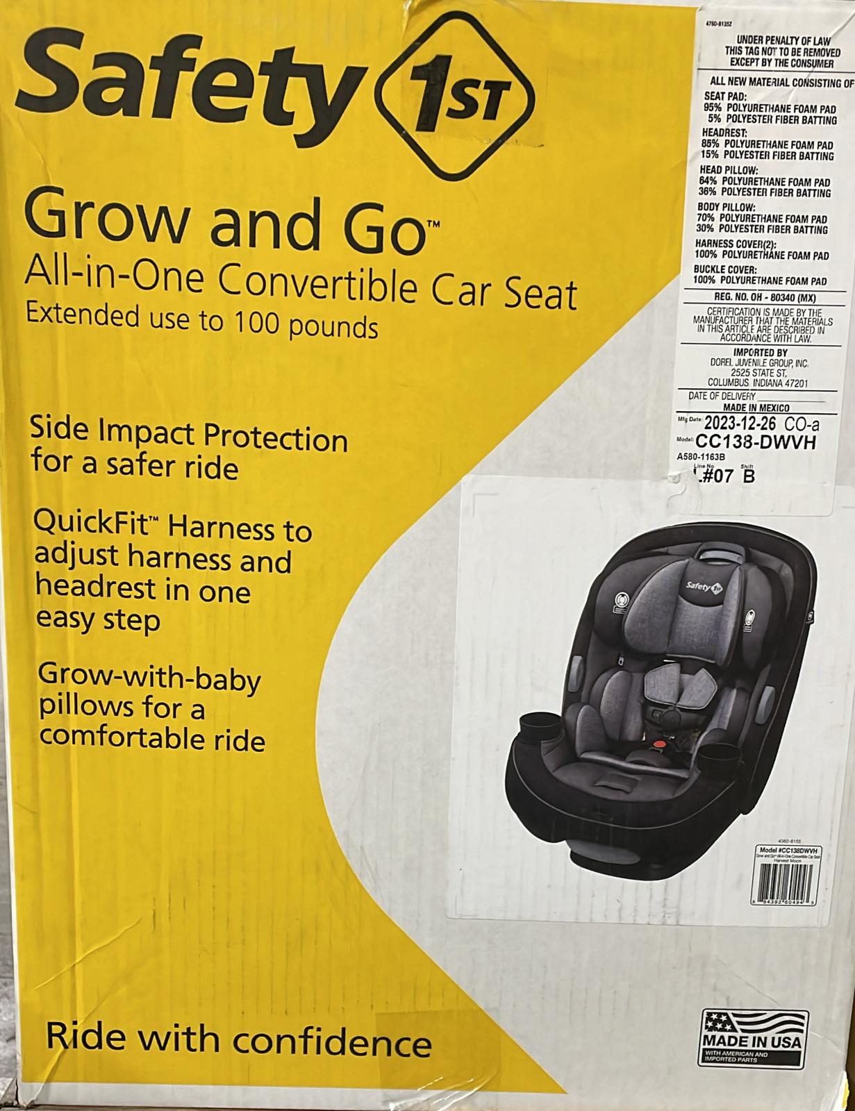 Safety 1st Grow and Go All-in-One Convertible Car Seat (Harvest Moon)