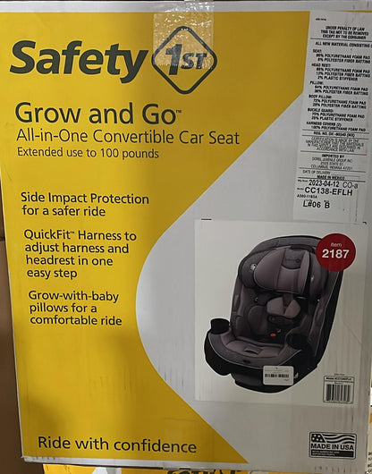 New Safety 1st Grow and Go Convertible Car Seat (Shadow)