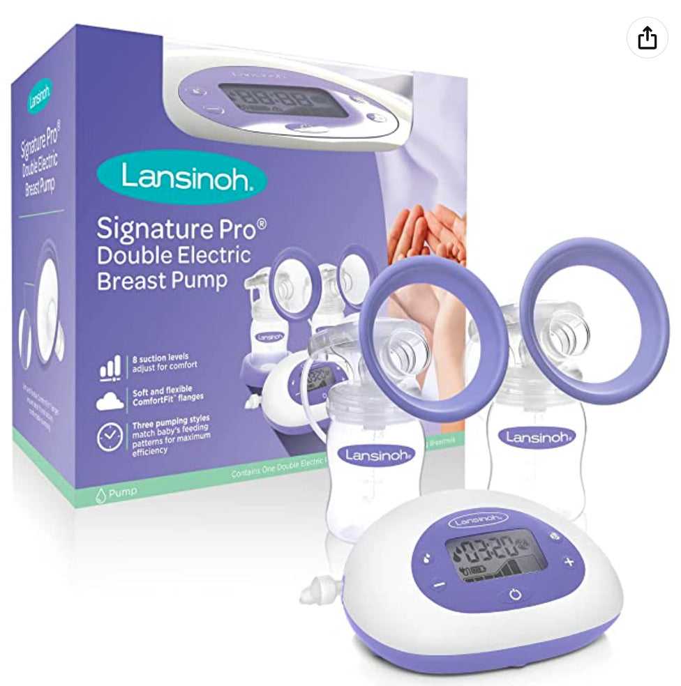 New Lansinoh Signature Pro Double Electric Breast Pump