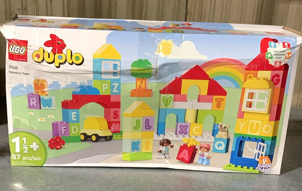 New LEGO DUPLO Classic Alphabet Town Toy Set for Educational Play 10935