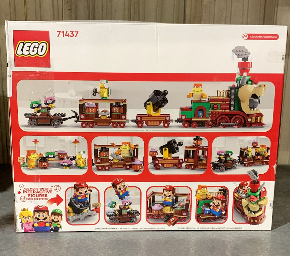 New LEGO Super Mario The Bowser Express Train Toy Playset 71437