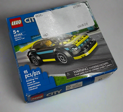 New LEGO City Electric Sports Car 60383 Building Toys