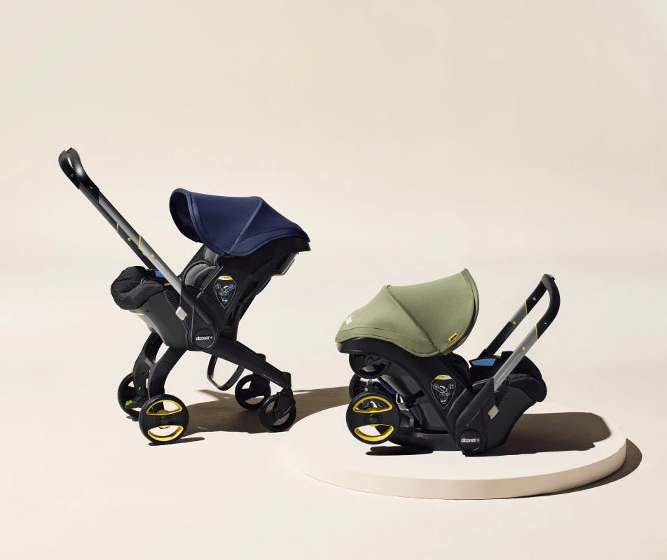 Doona Infant Car Seat and Stroller in Nitro Black