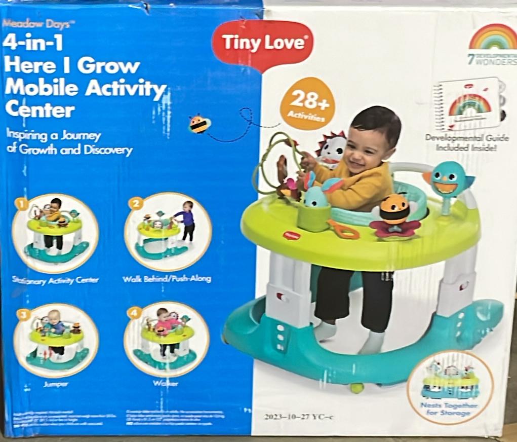 Tiny Love 4-in-1 Here I Grow Baby Mobile Activity Center (Meadow Days)