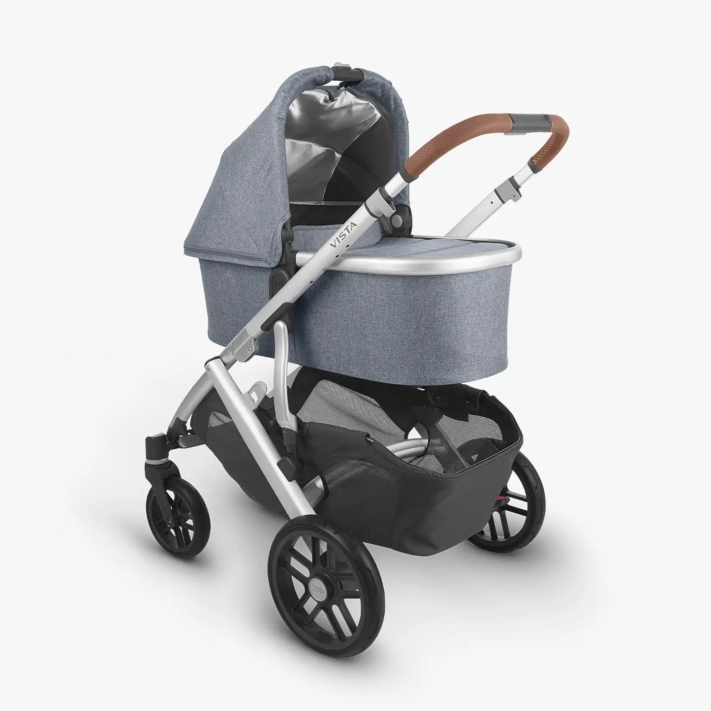 UPPAbaby Vista V2 Stroller with Bassinet (Gregory - Blue Mélange)