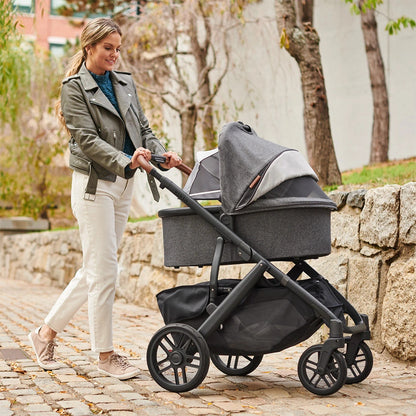 UPPAbaby Vista V2 Stroller with Bassinet (Gregory - Blue Mélange)