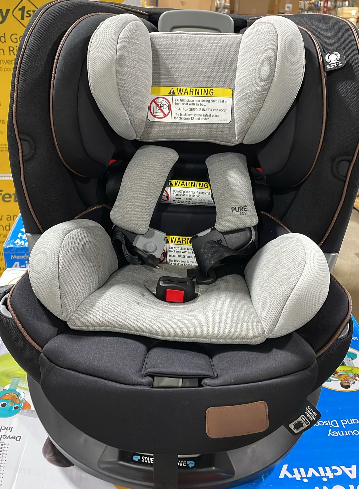 Maxi-Cosi Emme 360 All In One Rotating Car Seat (Network Grey)