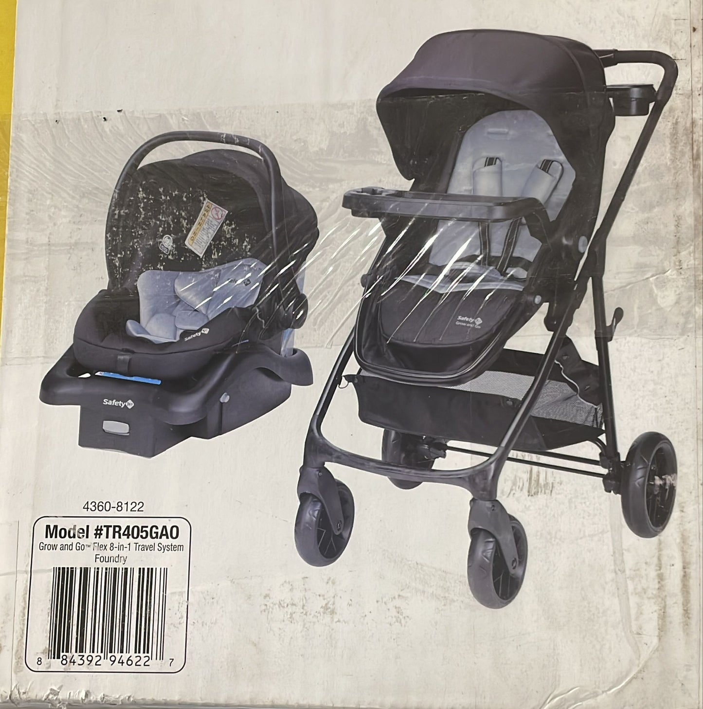 New Safety 1st Grow and Go Flex 8-in-1 Travel System (Foundry)