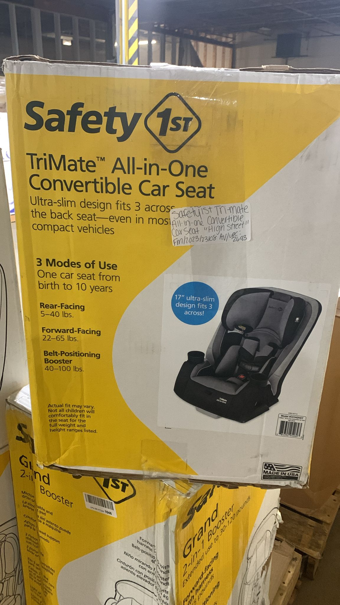 Safety 1st TriMate All-in-One Convertible Car Seat (High Street)