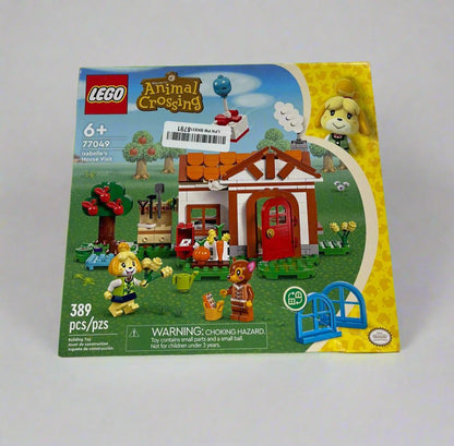 New Lego Animal Crossing Isabelle's House Visit Building Set 77049