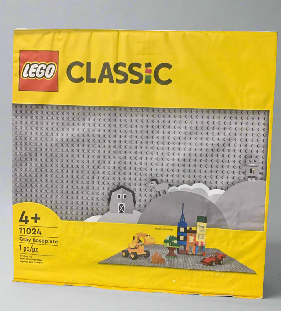 New LEGO Classic Gray Baseplate Square 48x48 Stud Foundation to Build