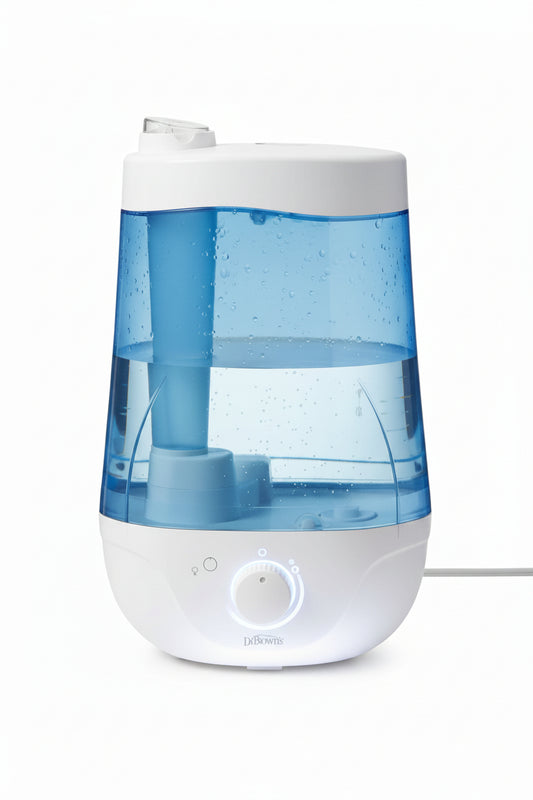 Dr. Brown's Cool Mist Ultrasonic Humidifier and Night Light with Optional Diffuser