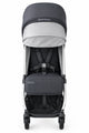 UPPAbaby MINU Stroller, Jordan (Charcoal Melange/Silver/Black Leather - 2018)