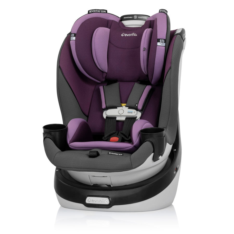 New Revolve360 Slim 2-in-1 Rotational Car Seat with SensorSafe