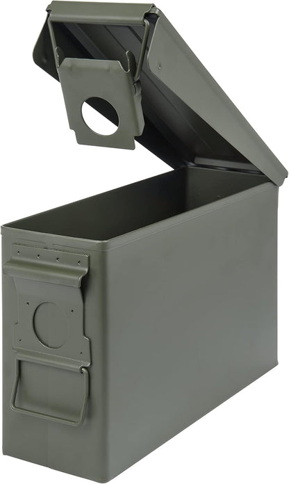 Allen Company Classic Steel Ammo Box .30 Cal Lockable Waterproof (Army Green) - Kidsy