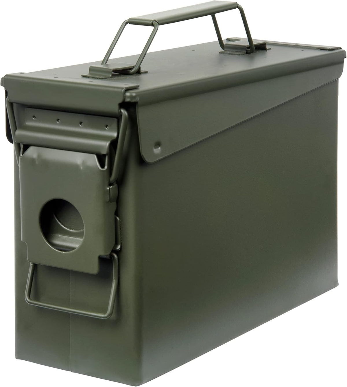 Allen Company Classic Steel Ammo Box .30 Cal Lockable Waterproof (Army Green) - Kidsy