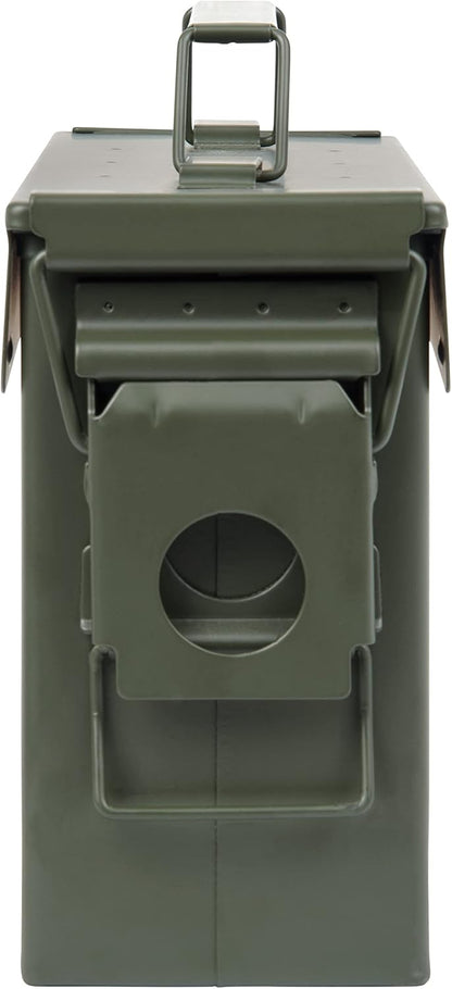 Allen Company Classic Steel Ammo Box .30 Cal Lockable Waterproof (Army Green) - Kidsy