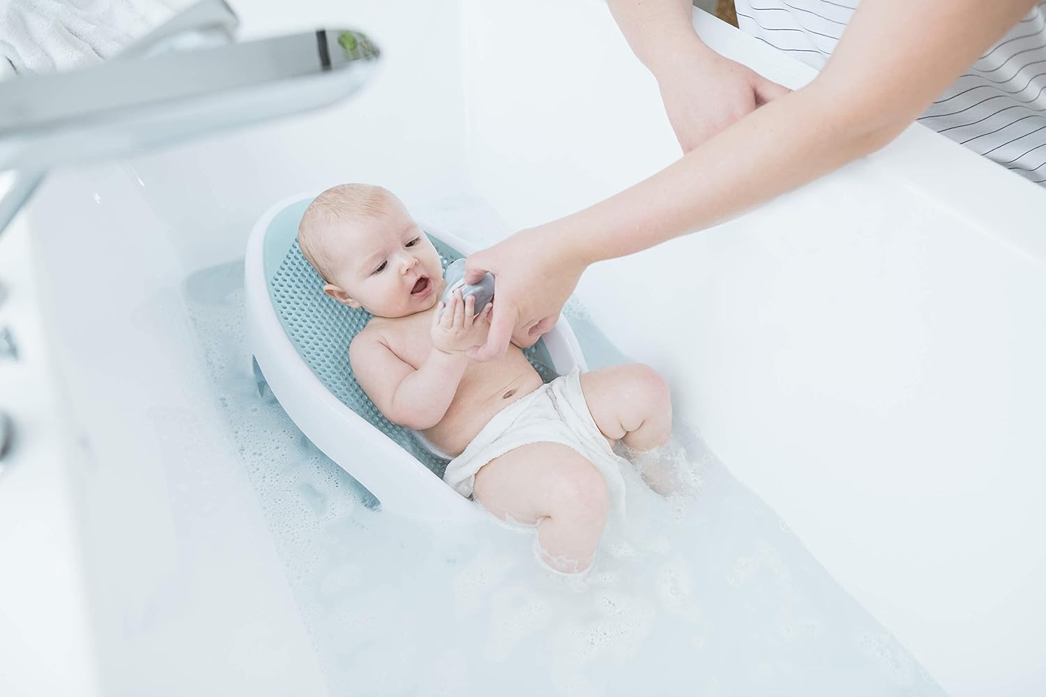 Angelcare Baby Bath Support (Aqua) - Kidsy