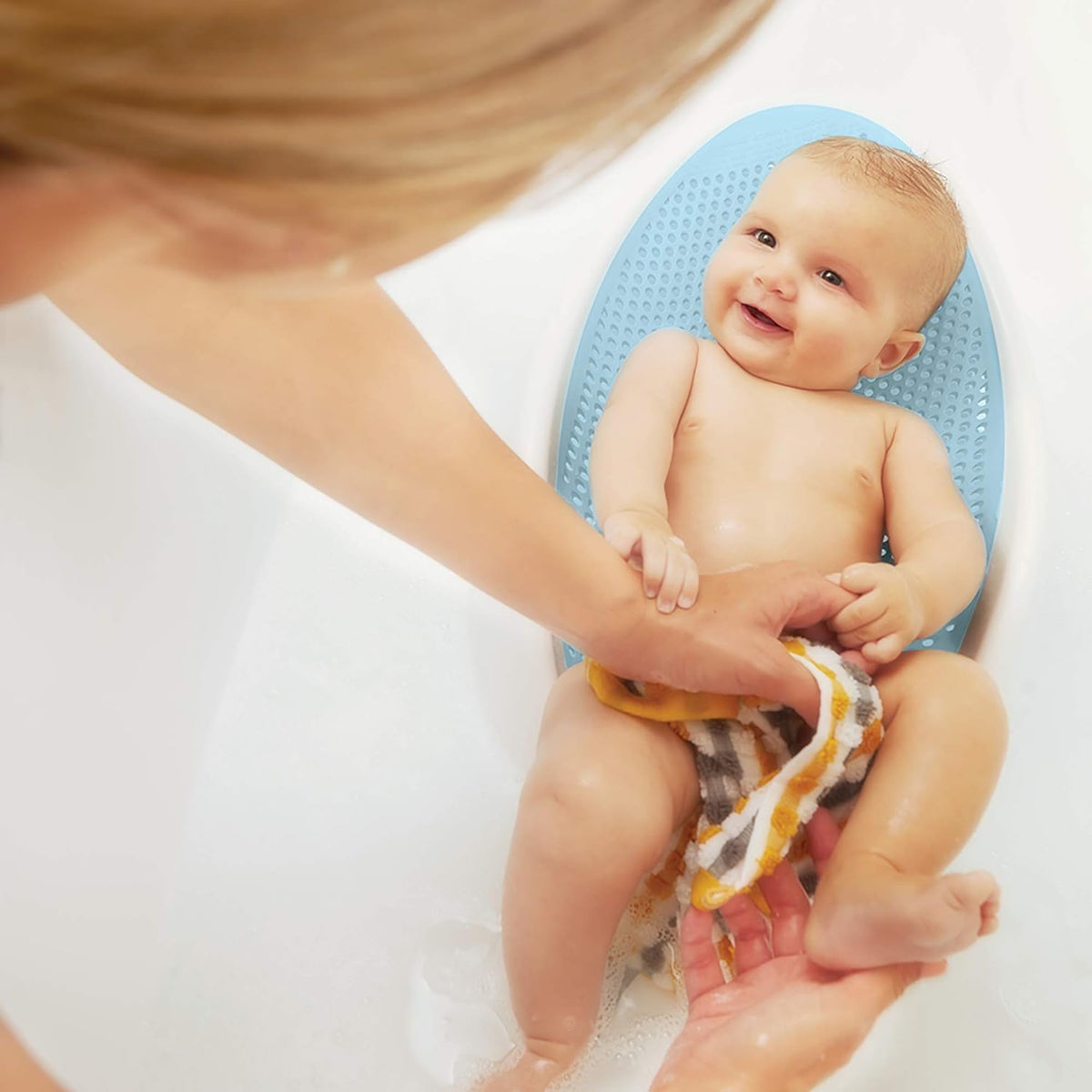 Angelcare Baby Bath Support (Aqua) - Kidsy