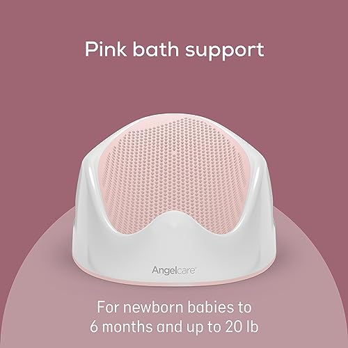 Angelcare Baby Bath Support (Pink) - Kidsy