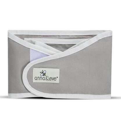 Anna & Eve Baby Swaddle Strap - Arms - Only, Adjustable Small (Grey) - Kidsy