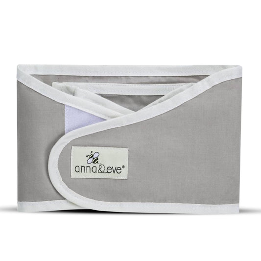 Anna & Eve Baby Swaddle Strap - Arms - Only, Adjustable Small (Grey) - Kidsy