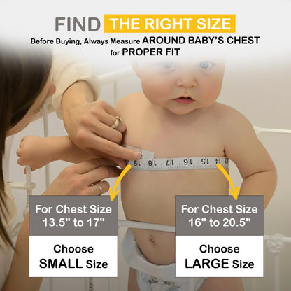 Anna & Eve Baby Swaddle Strap - Arms - Only, Adjustable Small (Grey) - Kidsy