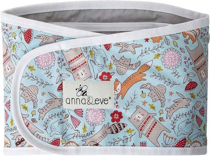 Anna & Eve Swaddle Strap (Blue Woodland | Small) - Kidsy