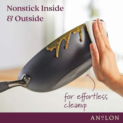 Anolon Advanced Home 12" Nonstick Ultimate Pan (Moonstone) - Kidsy