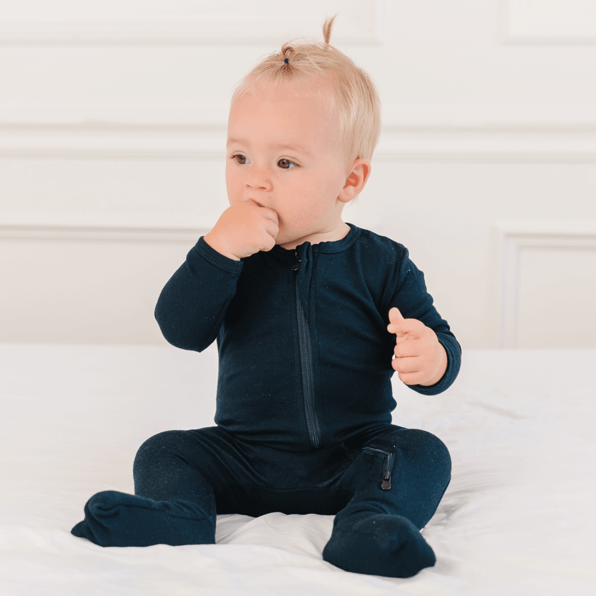 Baby Bamboo Pajamas w/ DreamCuffs® - Kidsy
