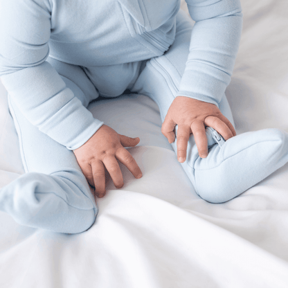 Baby Bamboo Pajamas w/ DreamCuffs® - Kidsy