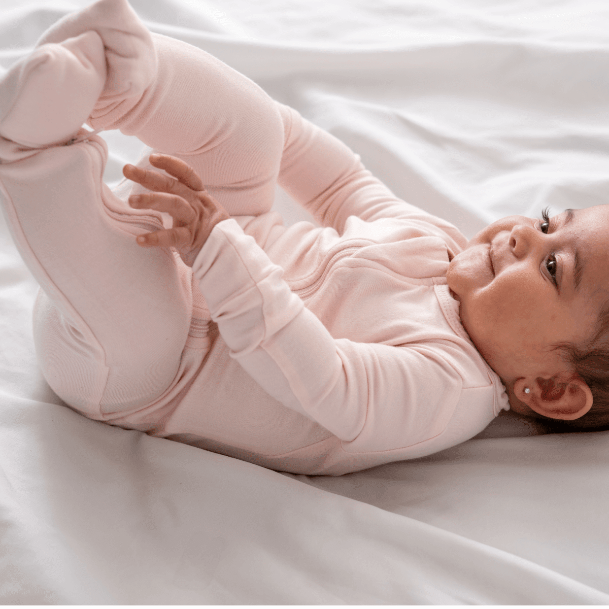 Baby Bamboo Pajamas w/ DreamCuffs® - Kidsy
